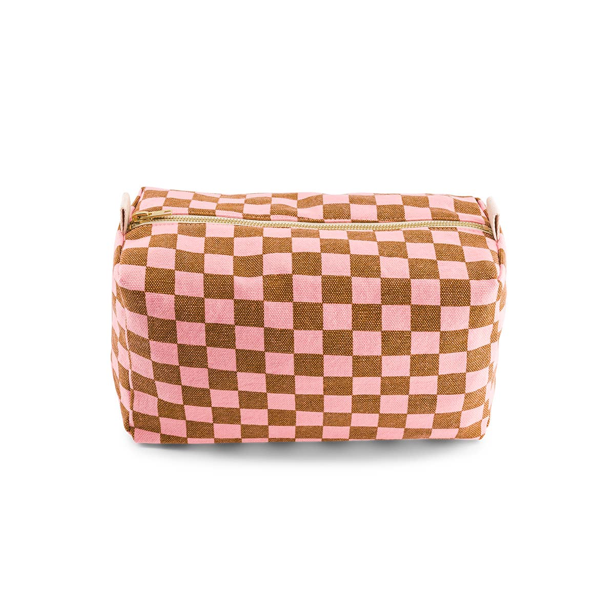 Rose in April - VIC TOILETRY BAG CHECKERBOARD STRAWBERRY