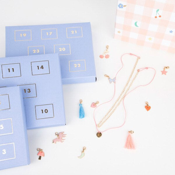 Meri Meri Enamel Charm Necklace Advent Calender.