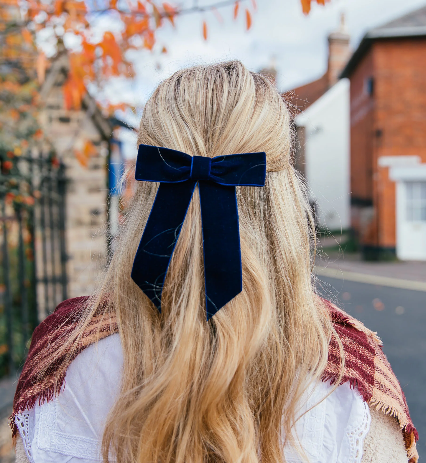 Women's Velvet Bow Hair Clip