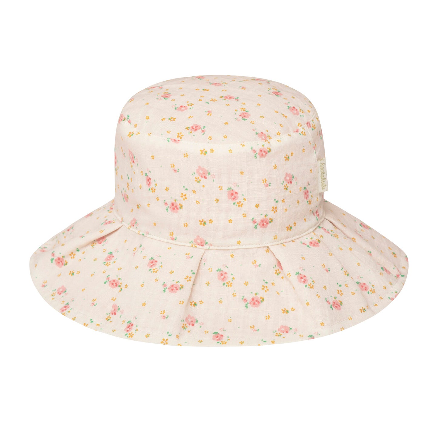 Rockahula Tiny Blossom Pleated Reversible Sunhat.