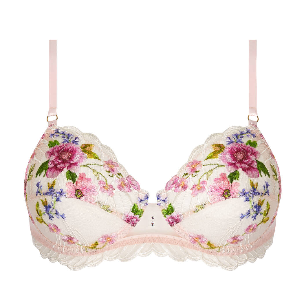 Lise Charmel Libertine en Fleurs Half-Cup Support Bra | Libre Éclosion