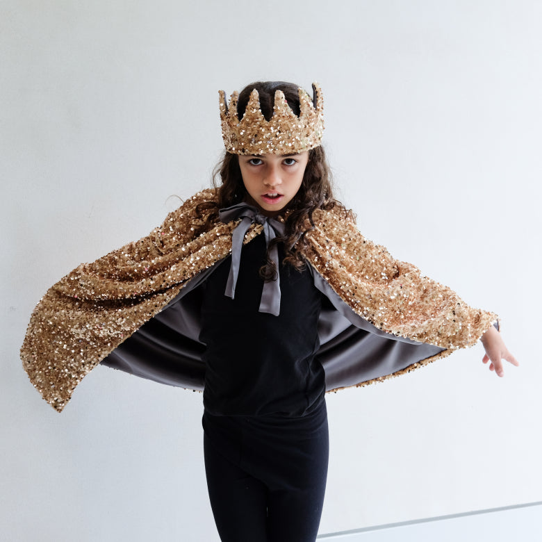 Mimi and Lula Sequin Cape