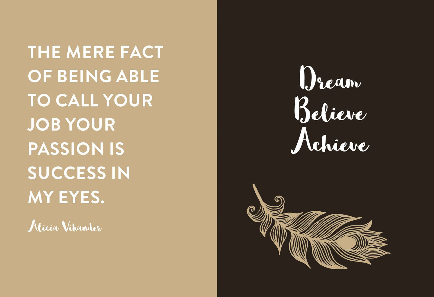 She Believed She Could So She Did - Somersdale. Hardback.