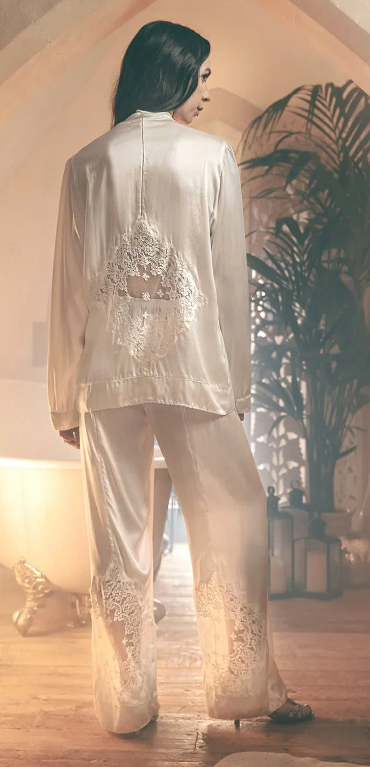 Shell Belle Couture Clara Pyjama Bottoms Ivory