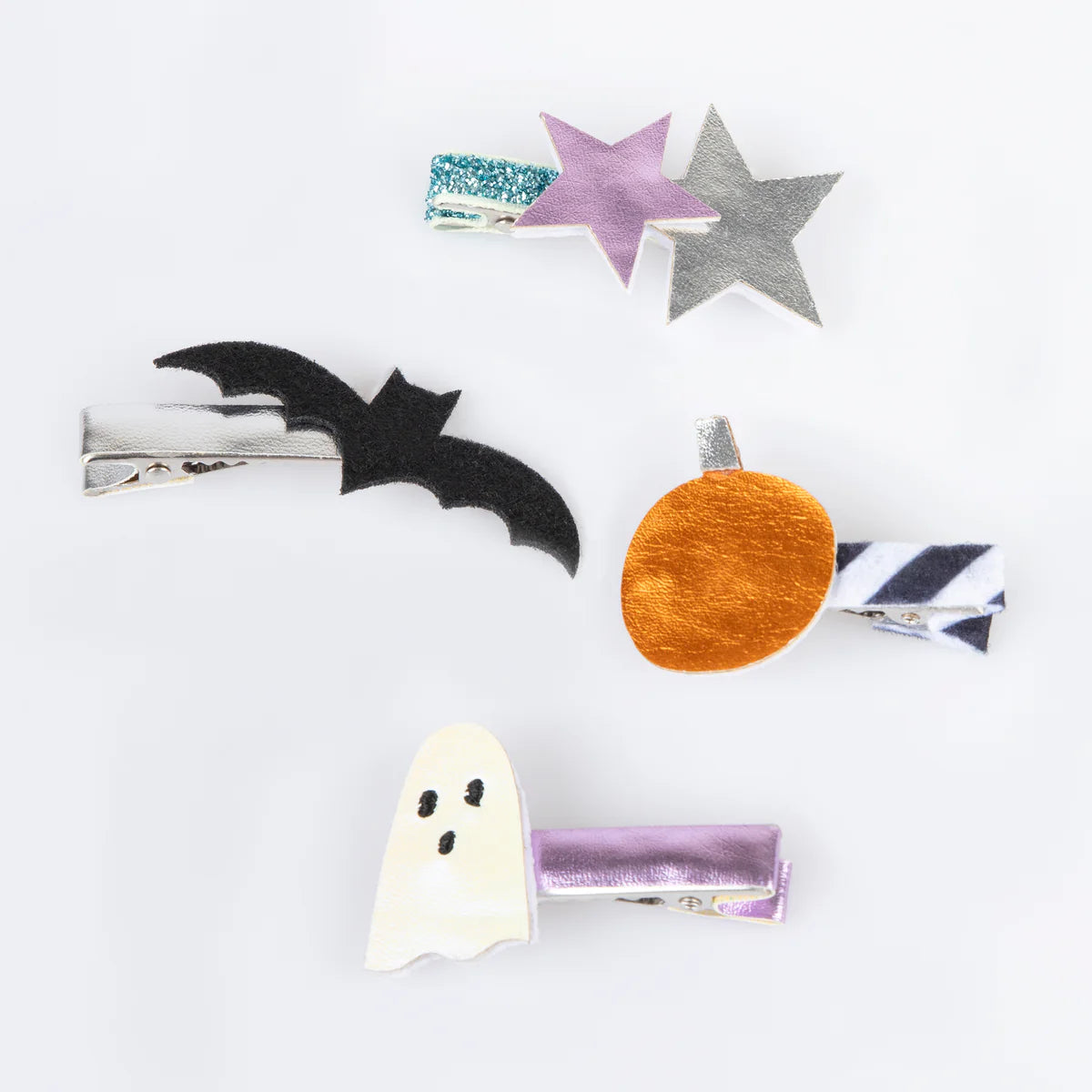 Meri Meri Fabulous Halloween Icons Hair Clips (x8).