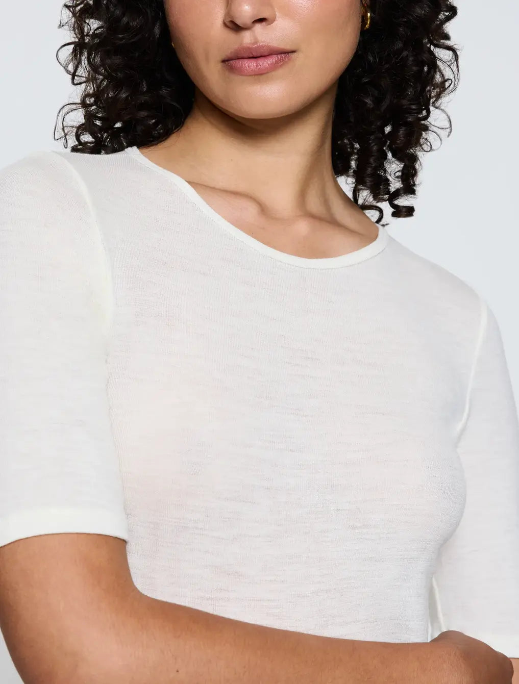 Triumph Beauty Layers 100% Wool Short Sleeved top