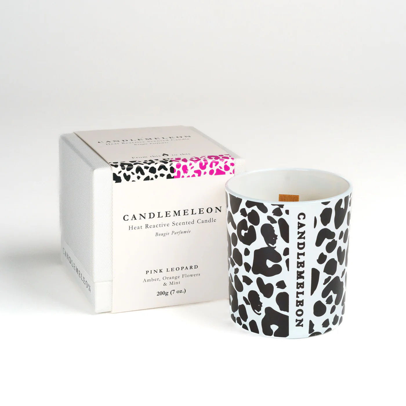 Candlemeleon heat reactive candle
