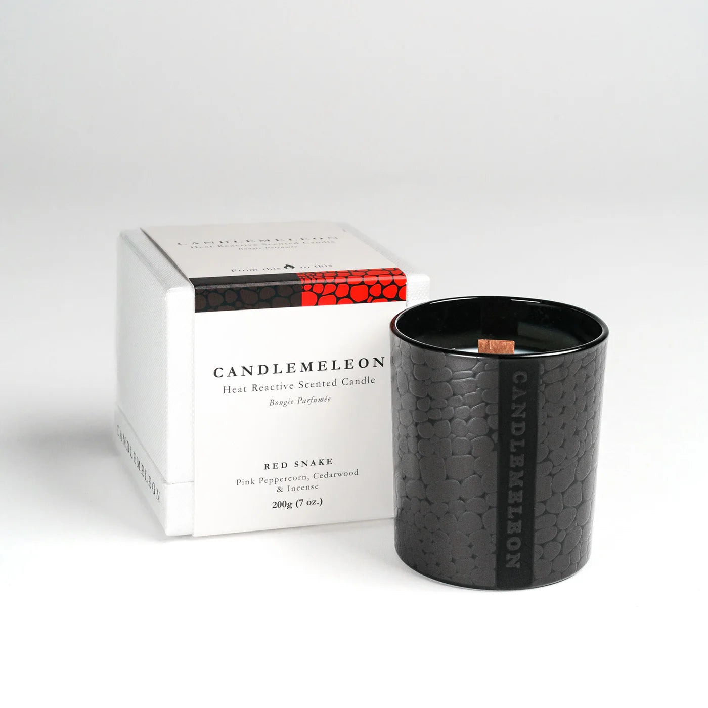 Candlemeleon heat reactive candle