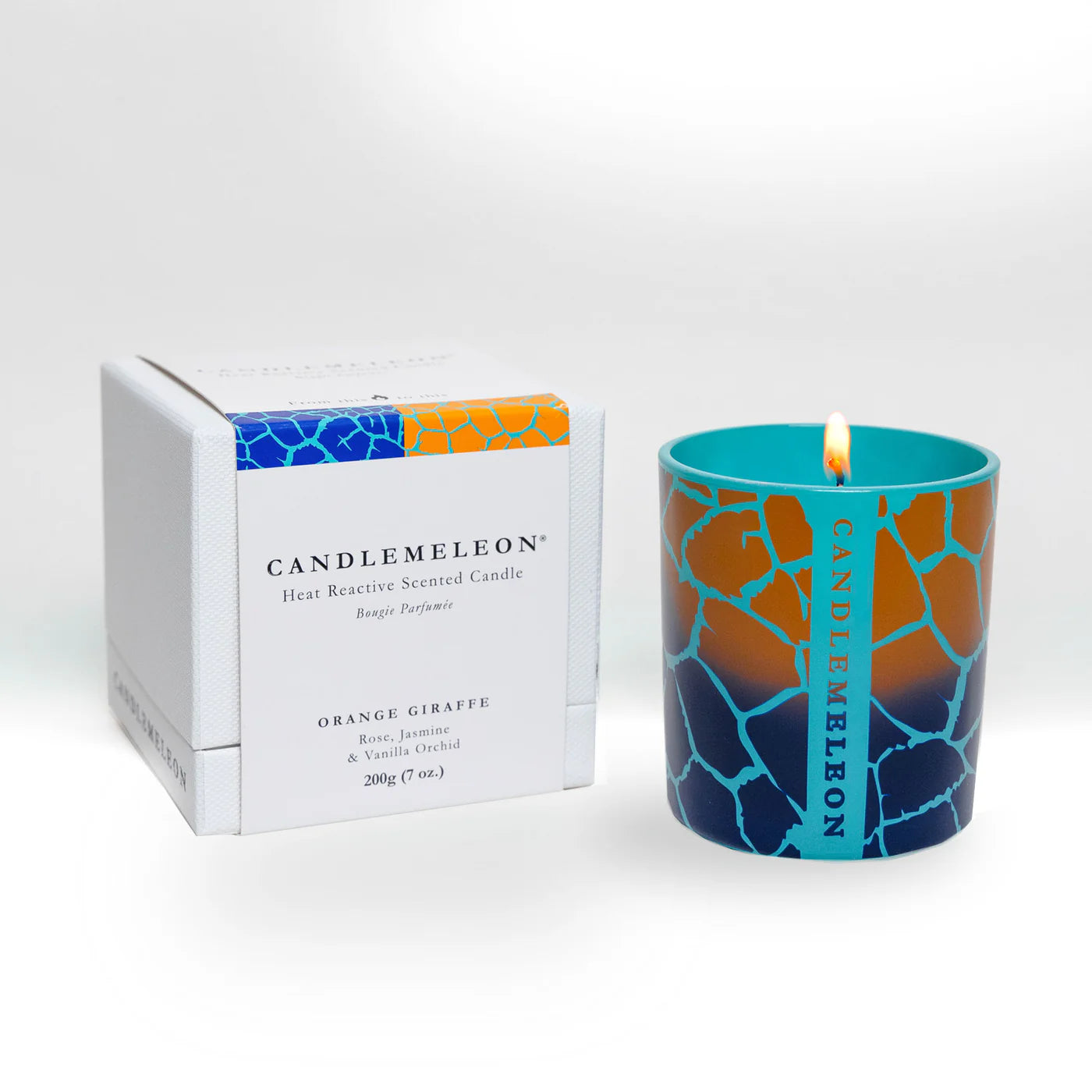 Candlemeleon heat reactive candle