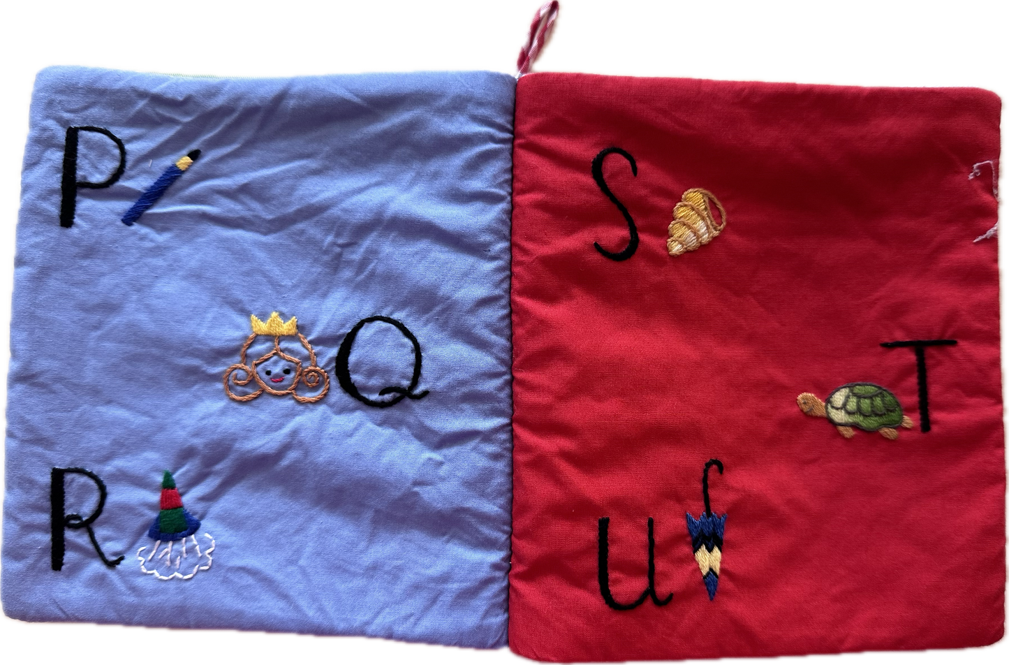 Embroidered Cotton Baby’s First ABC Book