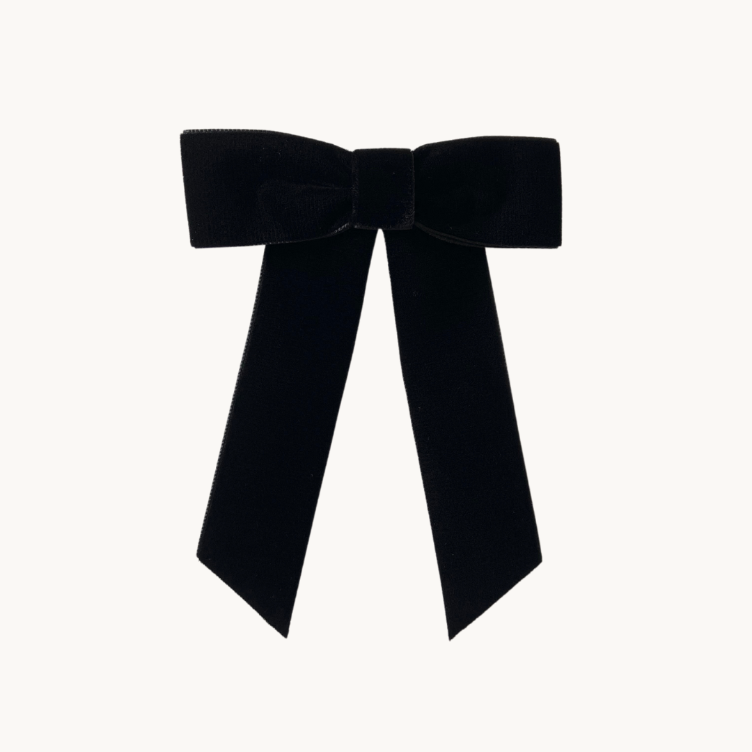Women's Velvet Bow Hair Clip