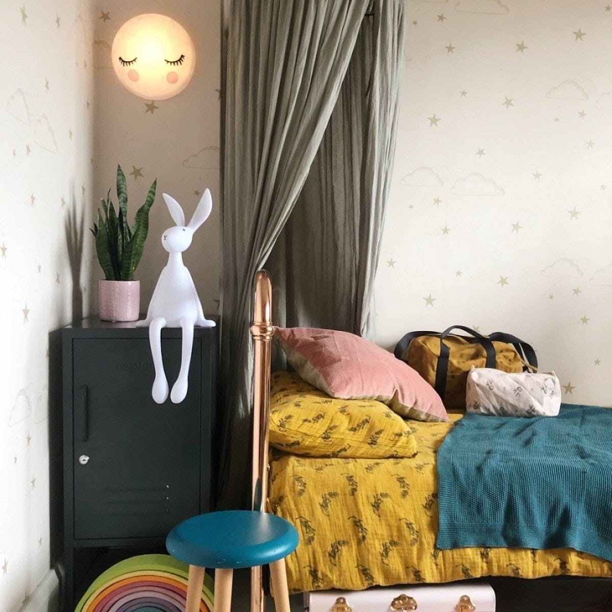 Rose in April - KIDS NIGHT LIGHT MISS MOON
