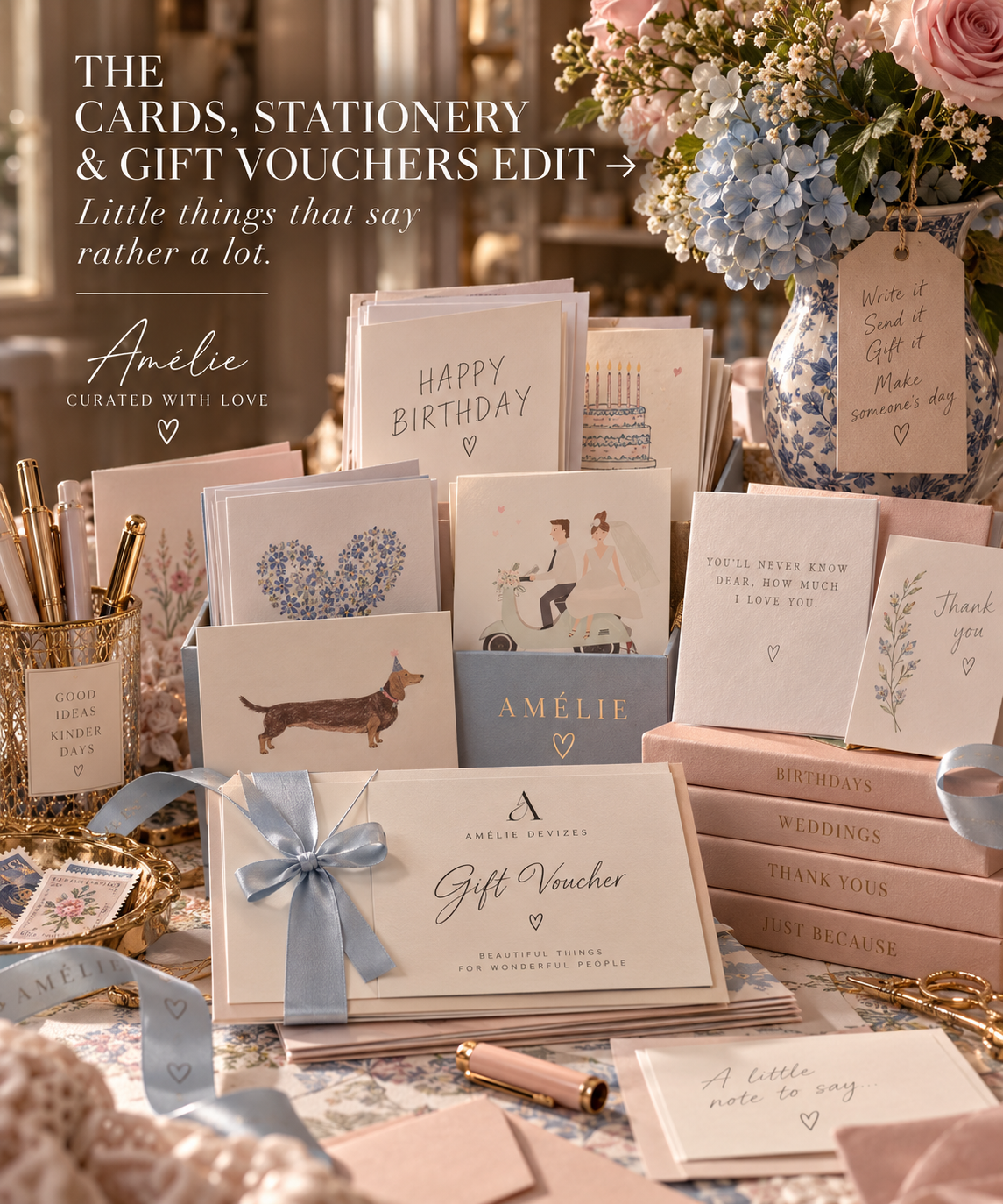 The Cards, Stationary & Gift Voucher Edit