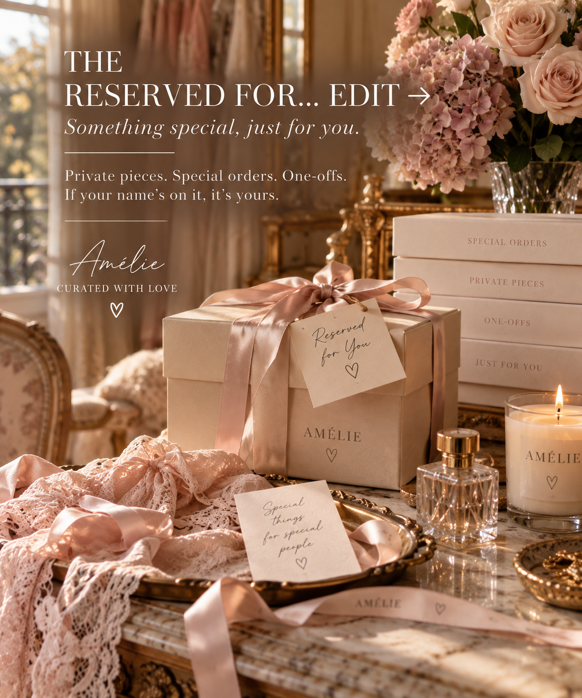 The “Reserved For…” Space