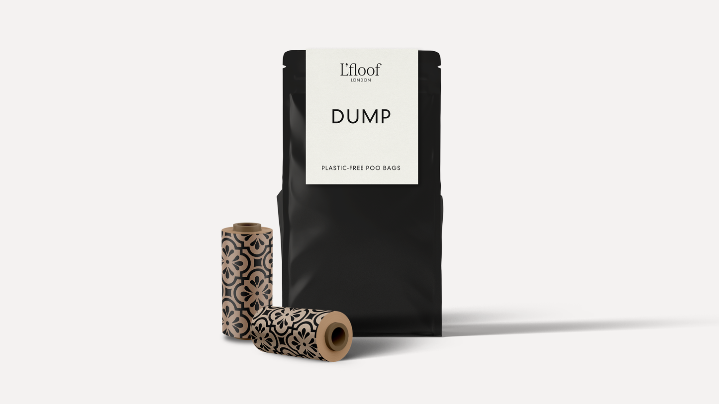 L'floof - Dog Poop Bags - Plastic-Free - 100% Compostable - 150 Bags