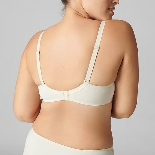 Simone Pérèle Saga Full-Coverage Plunge Bra in Topaz Beige | 36C