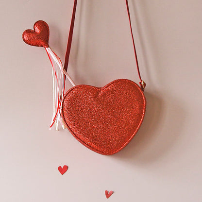 Rockahula Love Heart Glitter Wand