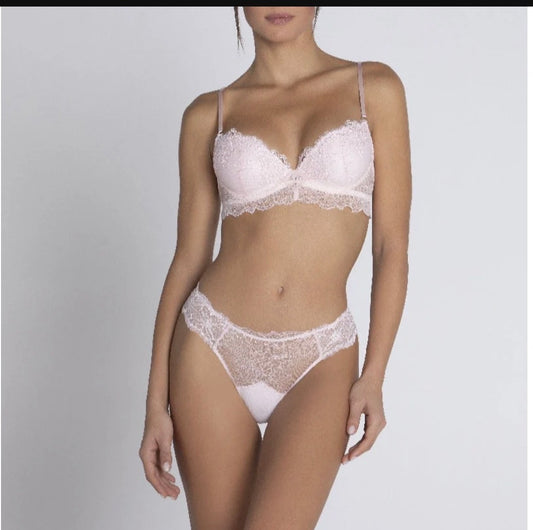 Lise Charmel Sublime en Dentelle Thong | Rose Sublime