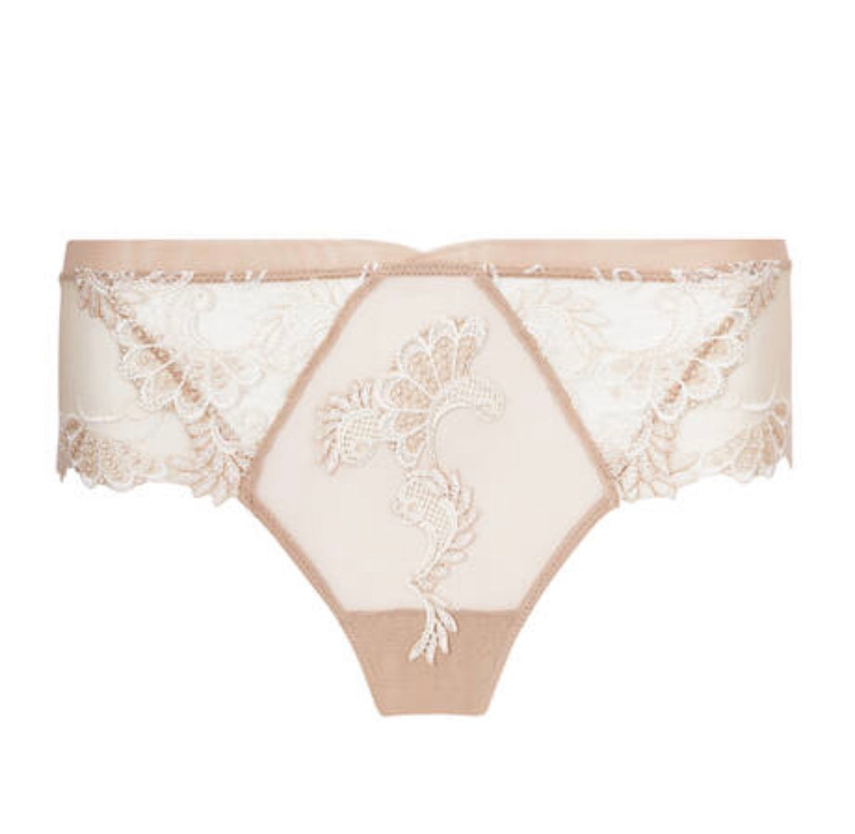 Lise Charmel Dressing Floral High-Waisted Brief | Ambre Nacre