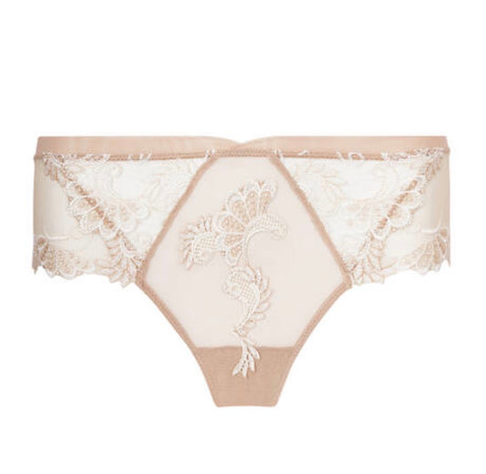 Lise Charmel Dressing Floral High-Waisted Brief | Ambre Nacre