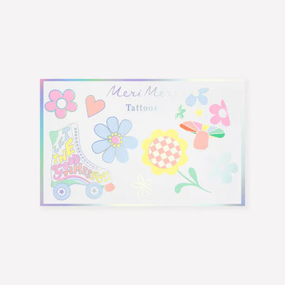 Meri Meri Groovy Temporary Tattoos