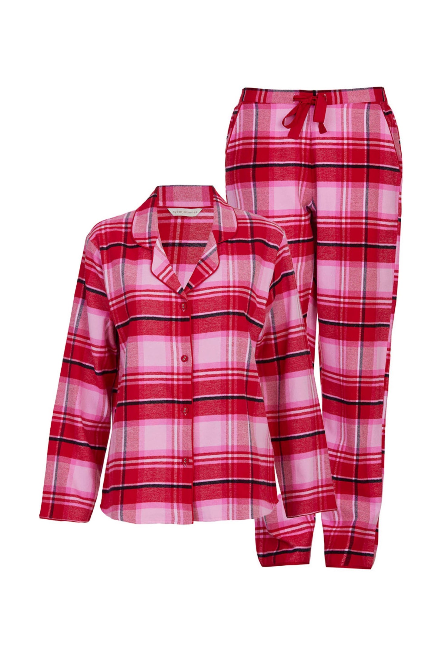 Cyberjammies - Noelle Check Pyjama Set