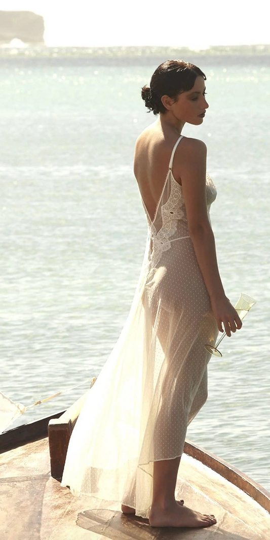 Shell Belle Couture Iconic Gown Ivory