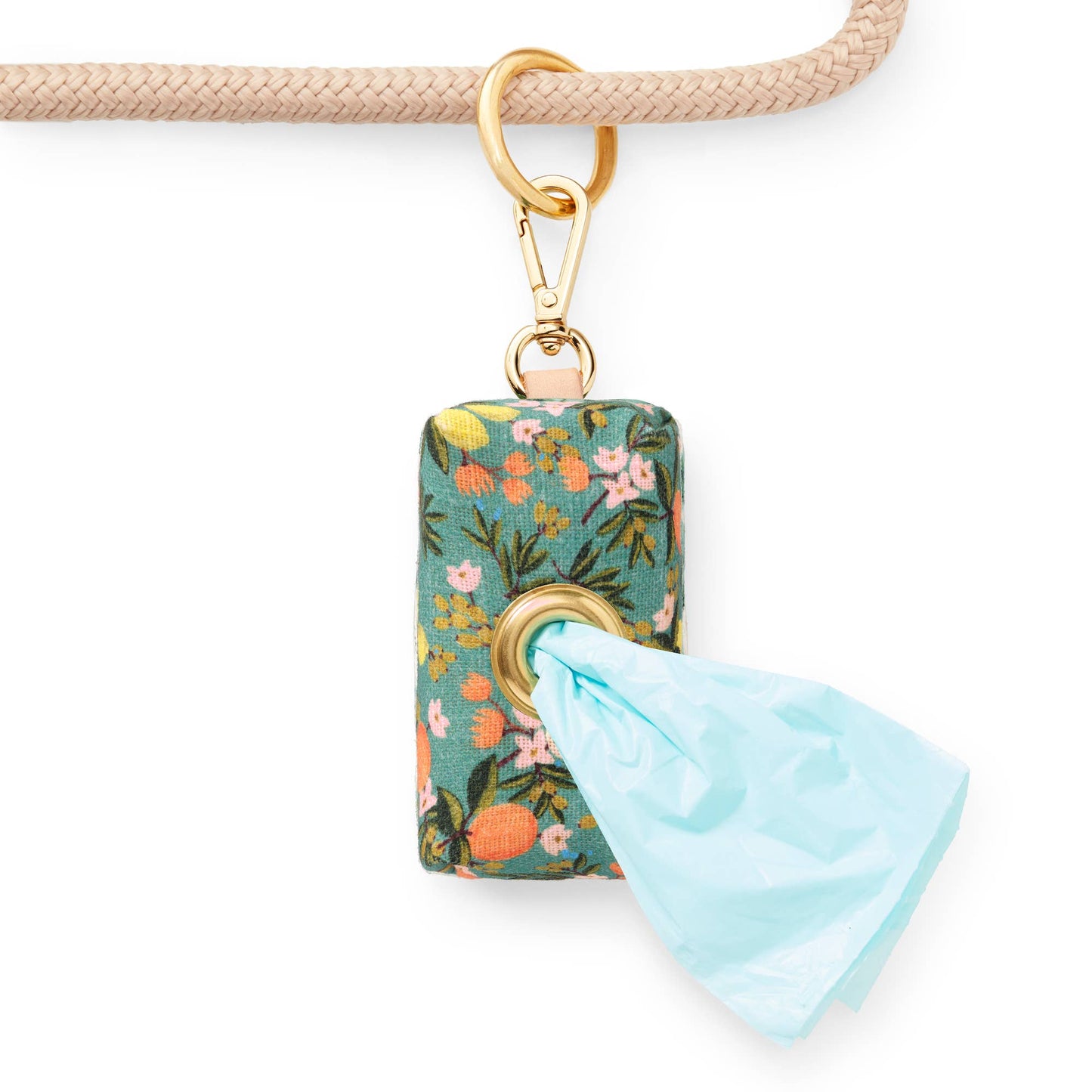 The Foggy Dog - Rifle Paper Co. x TFD Citrus Floral Poop Bag Dispenser