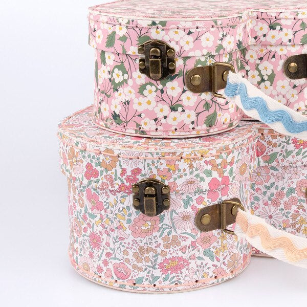 Meri Meri X Liberty Heart Suitcases (x2)