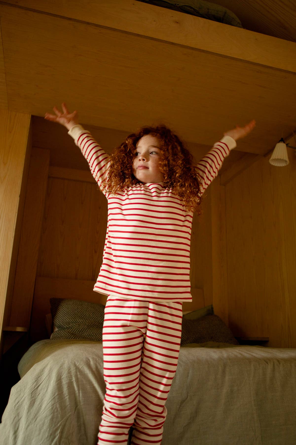 Sleepy Doe - KIDS CLASSIC SET | RED & OATMEAL BRETON