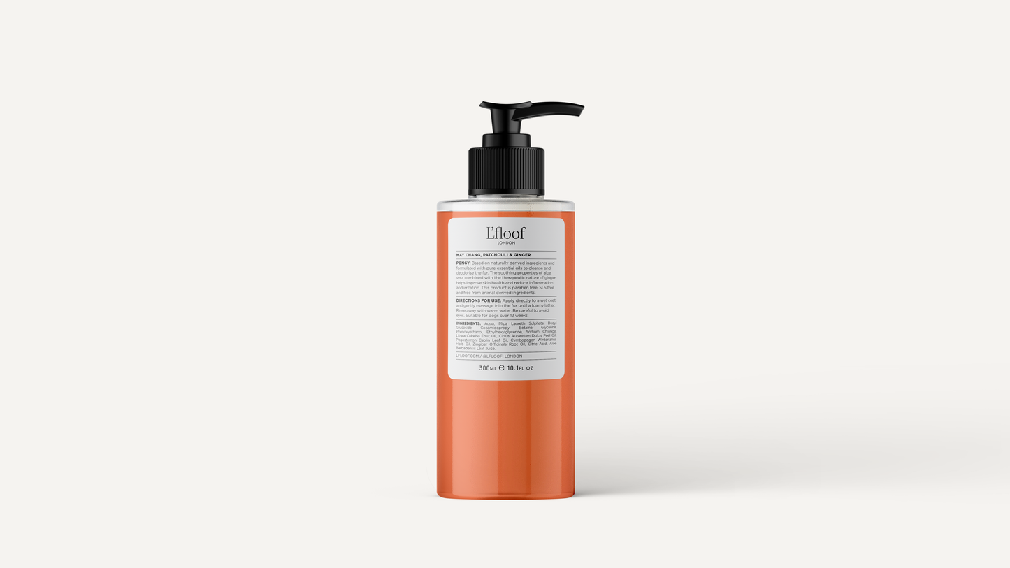 L'floof - Natural Dog Shampoo - Orange/May Chang - 300ml L'floof