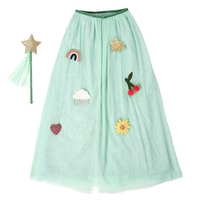 Meri Meri Icon Cape & Wand Dress Up Set | Magical Costume Set for Children