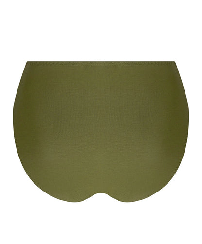 Antigel Dentelle Rebelle High-Waisted Brief | Vert Mousse