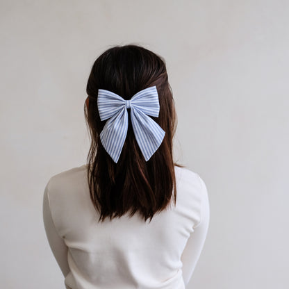 Mimi & Lula Agnes Bow Pack | Floral & Stripe Hair Bows for Children