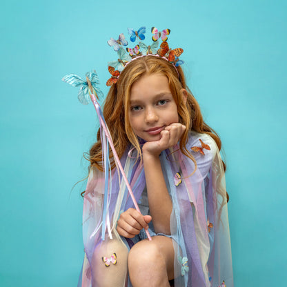 Butterfly Cape | Mimi and Lula | Multi Pastel Colour