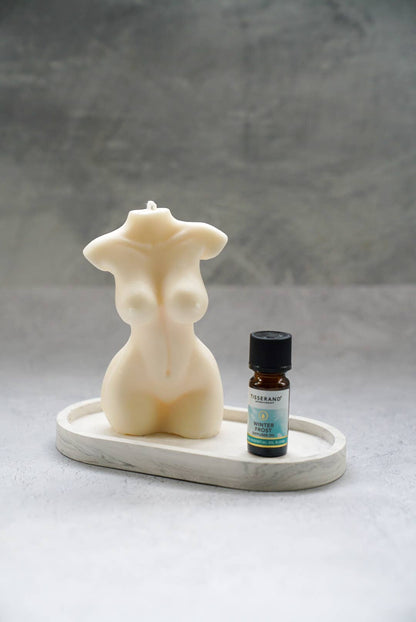 Female Naked Body XL Candle