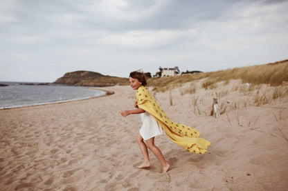 Rose in April - BIANCA SWADDLE PANDA YELLOW