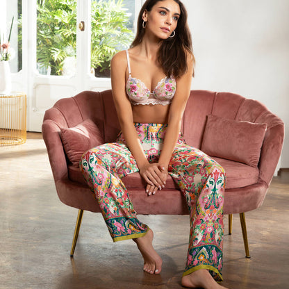Lise Charmel Libertine en Fleurs Half-Cup Support Bra | Libre Éclosion