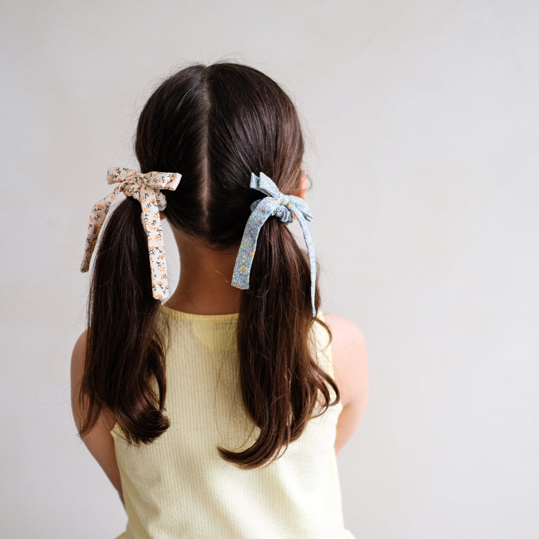 Mimi & Lula Floral Mini Bow Scrunchies | Children’s Hair Accessories