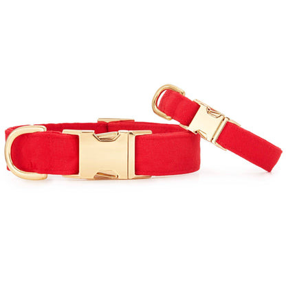 The Foggy Dog - Ruby Valentine's Day Dog Collar