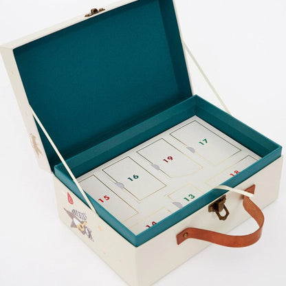 Meri Meri Wooden Marching Band Advent  Calender Suitcase