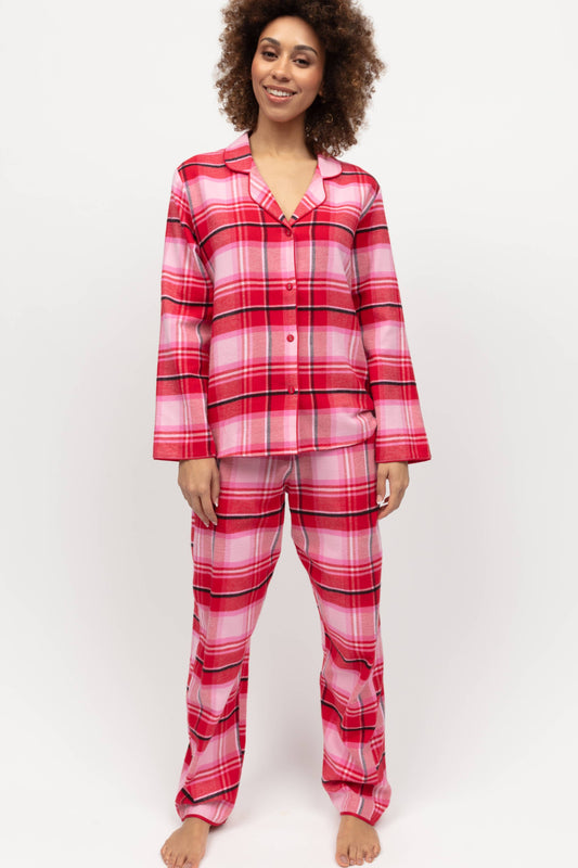 Cyberjammies - Noelle Check Pyjama Set