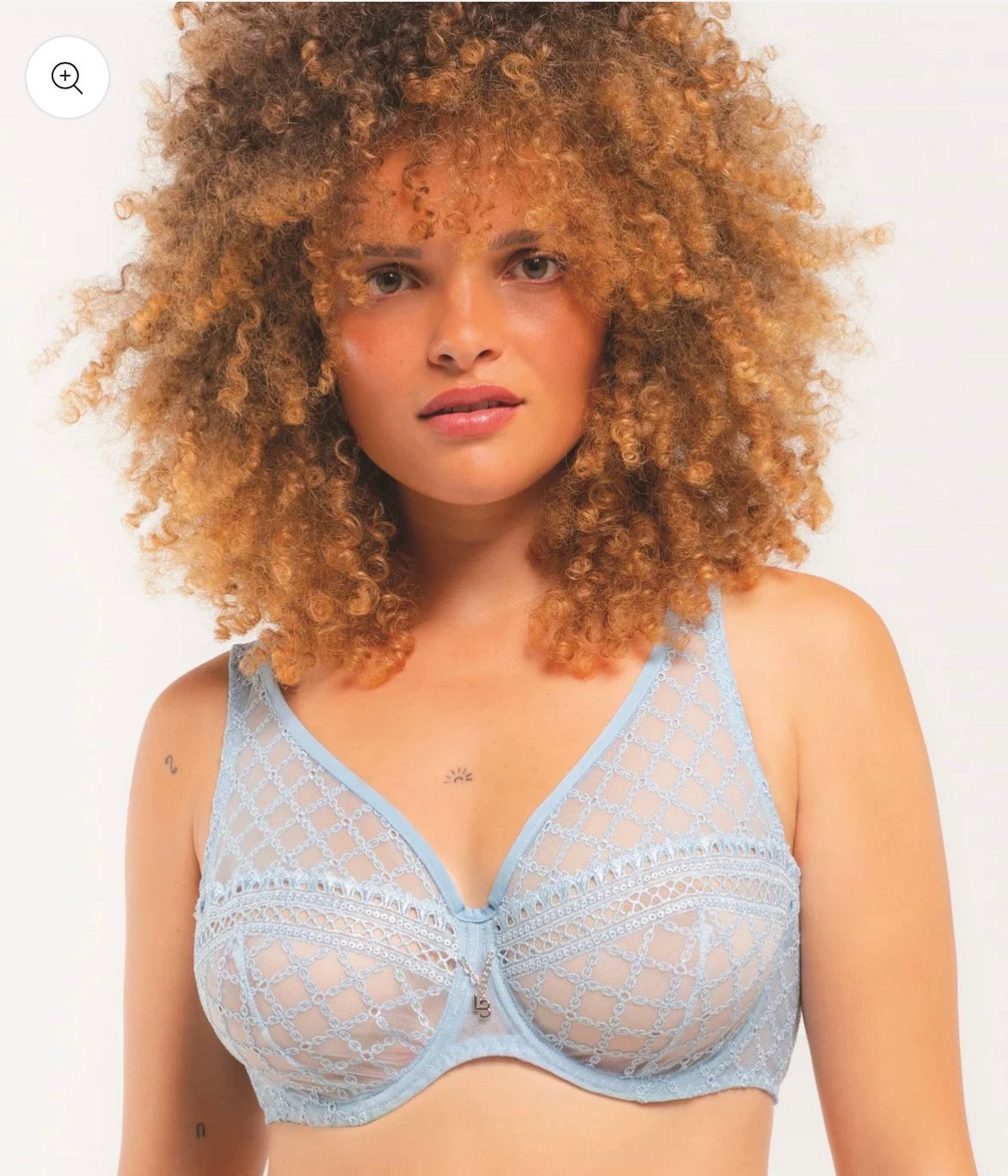 Louisa Bracq Paco Wireless Bralette | Ice Blue