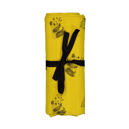 Rose in April - BIANCA SWADDLE PANDA YELLOW