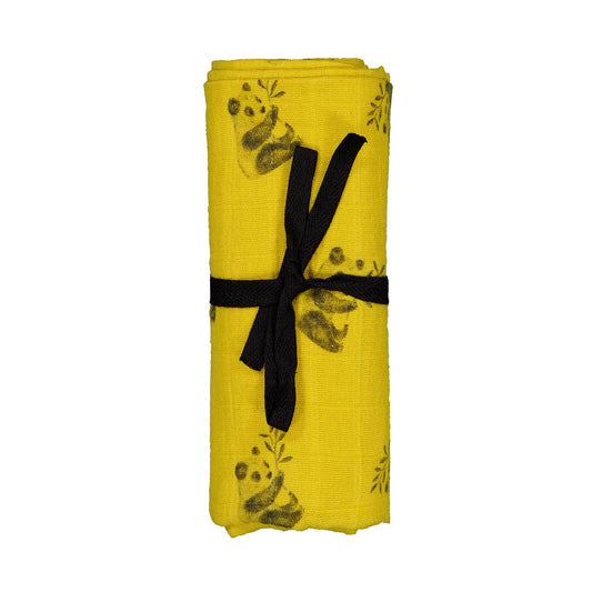 Rose in April - BIANCA SWADDLE PANDA YELLOW