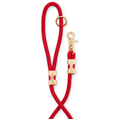 The Foggy Dog - Ruby Valentine's Day Marine Rope Dog Leash