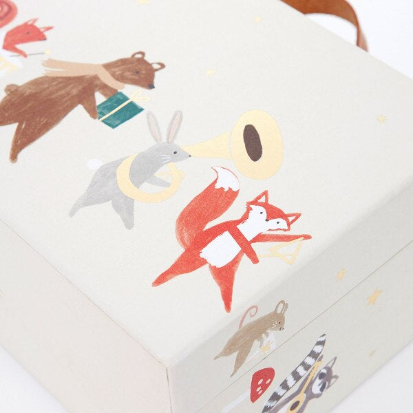 Meri Meri Wooden Marching Band Advent  Calender Suitcase