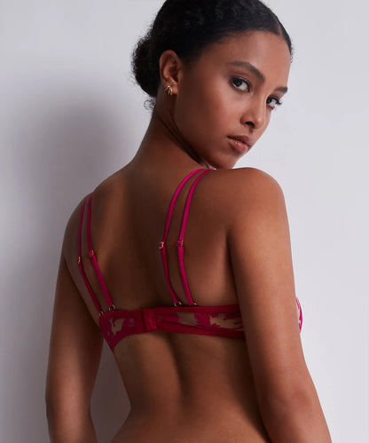 Aubade Wild Vibration Underwired Triangle Bra – Hot Pink
