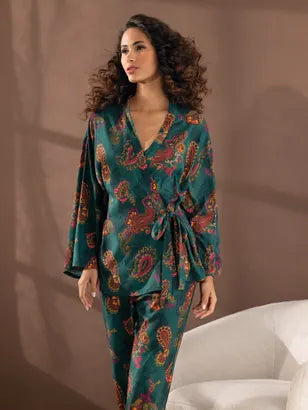 Antigel Meditation Cachemir Short Negligee/Robe