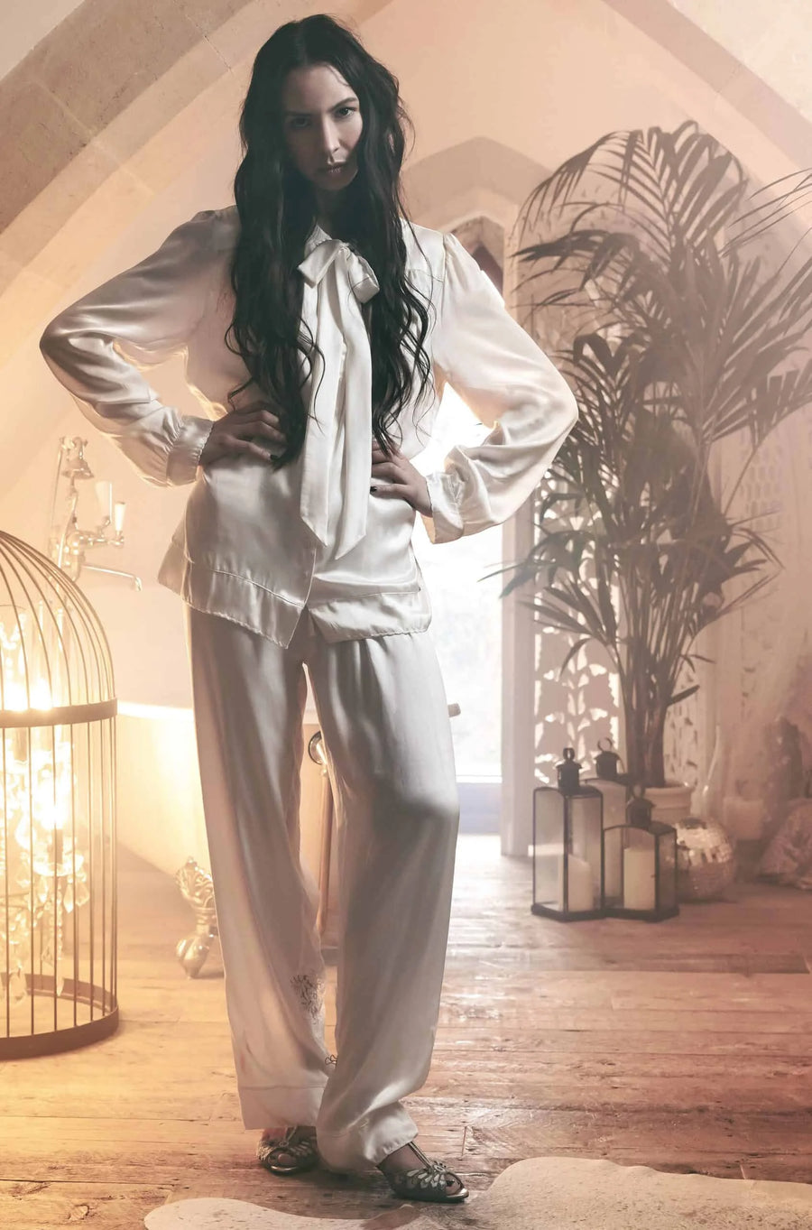Shell Belle Couture Clara Blouse Ivory